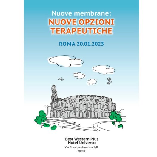 EVENTO CONCLUSO – Nuove membrane: NUOVE OPZIONI TERAPEUTICHE