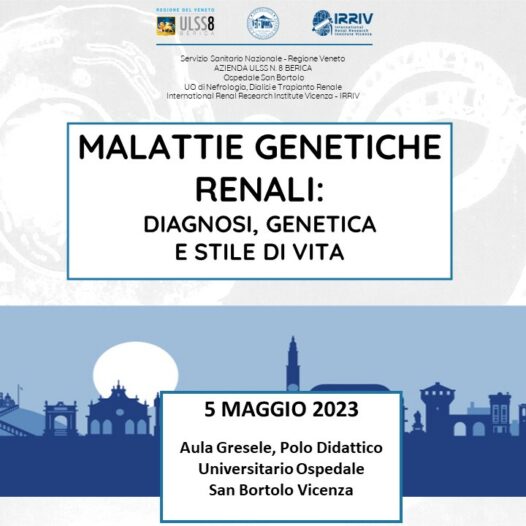 EVENTO CONCLUSO – MALATTIE GENETICHE RENALI: DIAGNOSI, GENETICA E STILE DI VITA