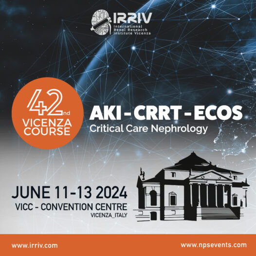 42nd Vicenza Course AKI-CRRT-ECOS and Critical Care Nephrology 2024